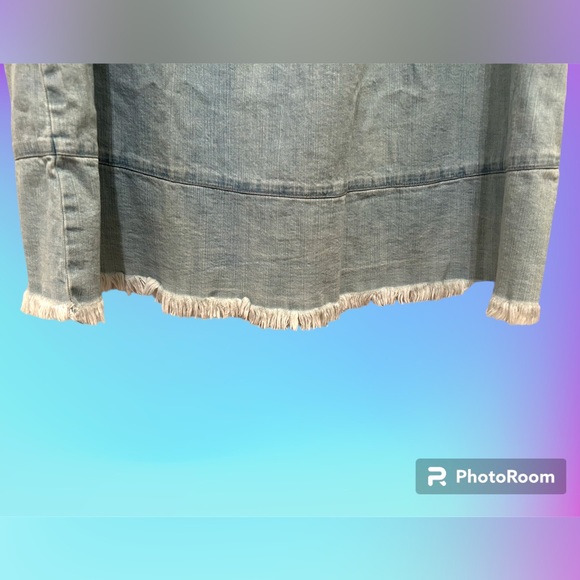 Hope & Harlow Denim Sleeveless Dress - Picture 3 of 5